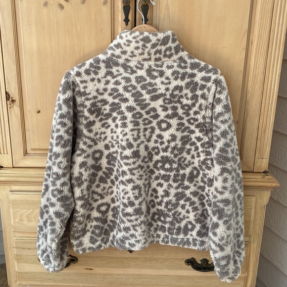 Z Supply Fleece 3/4 Zip Jacket - medium - Picture 4 of 6